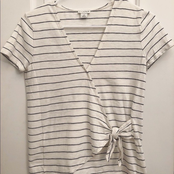 J.Crew Wrap-Tie Tee - Picture 5 of 7